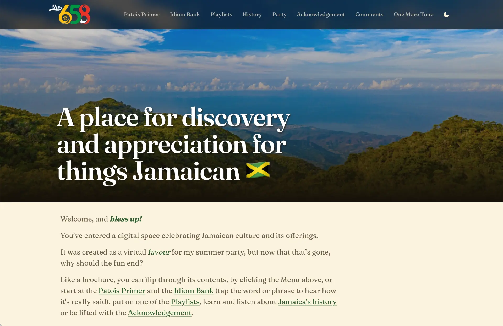 the658 website designed and developed by SiteWell
